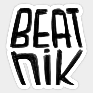 Beat Generation, Beatnik Sticker